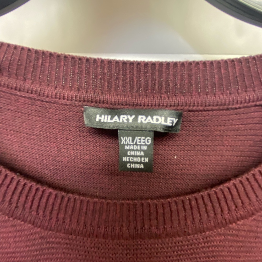𝅺HILLARY Radley 2Fer Sweater EUC - Picture 4 of 6
